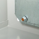 Щит с монтажной панелью EKF PROxima ЩМП-600х600х400 (ЩМП-12) IP31 металлический