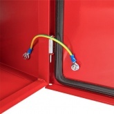 Щит с монтажной панелью EKF PROxima ЩМПг- 40.30.22 (ЩРНМ-1) 400x300x220мм RAL3001 IP54