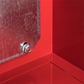 Щит с монтажной панелью EKF PROxima ЩМПг-100.65.30 (ЩРНМ-5) 1000х650х300мм RAL3001 IP54