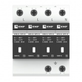 Ограничитель импульсных напряжений EKF ОПВ-B/4P In 30кА 400В с индикатором