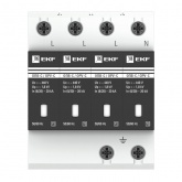 Ограничитель импульсных напряжений EKF ОПВ-C/4P In 20кА 400В с индикатором