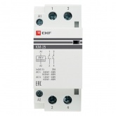 Контактор модульный EKF КМ 25А 2NO 230В AC 2 модуля