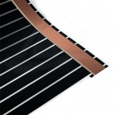 Инфракрасный пленочный теплый пол EKF 1980Вт 9м2 ширина 0,5 метра (без терморегулятора)