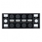 Терминал EKF PROxima клеммный TB-2504 до 2,5 мм2 25A 4 клеммные пары