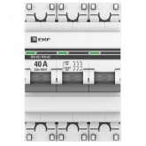 Рубильник модульный ВН-63 3P 40А трехфазный PROxima EKF (выключатель нагрузки)
