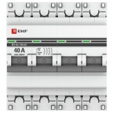 Рубильник модульный ВН-63 4P 40А трехфазный PROxima EKF (выключатель нагрузки)