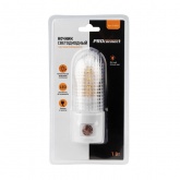 Светодиодный ночник PROconnect 220 В с датчиком день-ночь 1Вт 20Лм 4000-5000К IP20