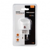 Светодиодный ночник PROconnect мини 220В с датчиком день-ночь 1Вт 10Лм 4000-5000К IP20