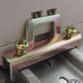 Зажим EKF на DIN-рейку 2 винта HDW-201