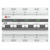 Автоматический выключатель EKF PROxima ВА 47-100 4P 16А (C) 10kA (автомат электрический)