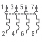 Автоматический выключатель EKF PROxima ВА 47-63 4P 32А (C) 4,5kA (автомат электрический)