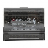 Модульный распределительный блок (кросс-модуль) EKF 4х11 контактов 125A