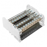 Модульный распределительный блок (кросс-модуль) EKF 4х11 контактов 125A