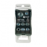 Блок распределительный EKF КБР на DIN-рейку и монтажную панель 125A 8 зажимов