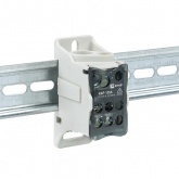 Блок распределительный EKF КБР на DIN-рейку и монтажную панель 125A 8 зажимов