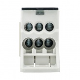 Блок распределительный EKF КБР на DIN-рейку и монтажную панель 160A 8 зажимов