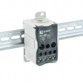 Блок распределительный EKF КБР на DIN-рейку и монтажную панель 250A 12 зажимов