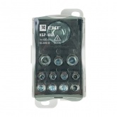 Блок распределительный EKF КБР на DIN-рейку и монтажную панель 400A 12 зажимов