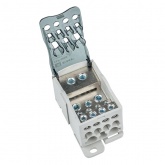 Блок распределительный EKF КБР на DIN-рейку и монтажную панель 500A 11 зажимов