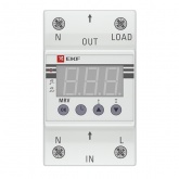 Реле напряжения с дисплеем EKF MRV 25A 1НО 230-300В 50Гц