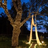 Гирлянда Neon-Night LED Клип-лайт 12 V, прозрачный ПВХ, 150 мм, цвет диодов теплый белый