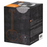 Светильник подвесной Ledvance Vintage 1906 Bubble Pendant E27 200x1460 Glass Smoke (дымчато-серый)