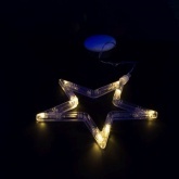 Фигура светодиодная Neon-Night Звездочка, на присоске с подвесом, цвет теплый белый