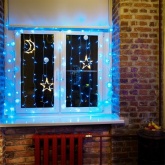 Фигура светодиодная Neon-Night Месяц, на присоске с подвесом, цвет теплый белый