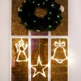 Фигура светодиодная Neon-Night Ангелок, на присоске с подвесом, цвет теплый белый