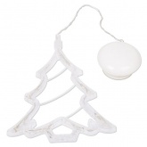 Фигура светодиодная Neon-Night Елочка, на присоске с подвесом, цвет зеленый