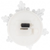 Елочка на снежинке Neon-Night RGB на присоске 5,5x5,5 см