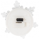 Снеговик на снежинке Neon-Night RGB на присоске 5,5x5,5 см