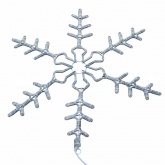 Фигура LED Большая Снежинка, цвет тепло-белый, размер 95x95см IP65