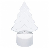 Фигура светодиодная на подставке Елочка 2D 1LED RGB 10см Питание от 3 AG13(LR44) (в комплекте)