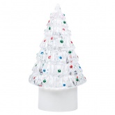 Фигура светодиодная на подставке Елочка средняя 1LED RGB 10.5см Питание от 3 LR44 (в комплекте)