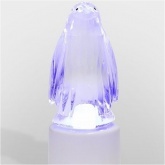 Фигура светодиодная на подставке Пингвин Кристалл 1LED RGB 9см Питание от 3 AG13(LR44)