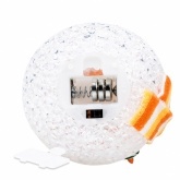 Акриловая светодиодная фигура Снеговик, 7LED RGB 17см, питание от 3 AG13 (батарейки в комплекте)