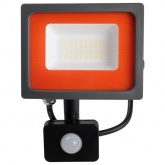 Прожектор светодиодный JazzWay PFL-SC-SMD-30Вт sensor 30Вт 6500K IP54 (матовое стекло) 4895205001411