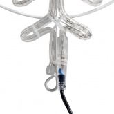 Фигура LED Снежинка, цвет тепло-белый, размер 55x55см IP65