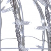 Шар светодиодный 230V, диаметр 30см, 120LED, эффект мерцания, цвет белый IP65