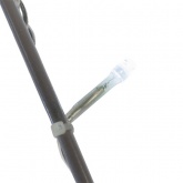 Шар светодиодный 230V, диаметр 80см, 450LED, эффект мерцания, цвет белый IP65