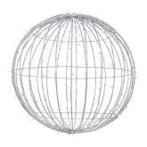 Шар светодиодный на столб, диаметр 90см, 320LED, цвет белый IP65