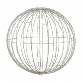 Шар светодиодный на столб, диаметр 90см, 320LED, цвет белый IP65