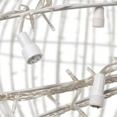 Шар светодиодный на столб, диаметр 120см, 600LED, цвет белый IP65