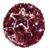 Фигура Шар, LED подсветка, диаметр 120см, красный