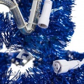 Фигура Колокол, LED подсветка, высота 80см, диаметр 75см, синий