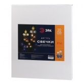 Фигура ЭРА ENIOF-09 LED Свечки, 220V, IP44