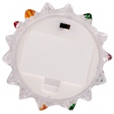 Акриловая светодиодная фигура Елочка, 1LED RGB 25см, питание от 3AAA (батарейки в комплекте)