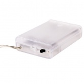 Акриловая светодиодная фигура белый мишка, 20LED 20см, питание от 3AA (не входят в комплект)