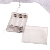 Акриловая светодиодная фигура Медведь, 24LED 34.5х12х17см, питание от 3AA (не входят в комплект)